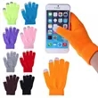 Magic Touch Screen Knitting Gloves | https://www.bestnamebadges.com