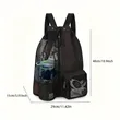 Swim Bag Mesh Drawstring Backpack | https://www.bestnamebadges.com