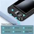 Fast Charging Magnetic Wireless Power Bank 10000mAh | https://www.bestnamebadges.com