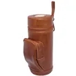 Leather Cylinder Cigar Humidor Case Holder | https://www.bestnamebadges.com