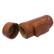 Leather Cylinder Cigar Humidor Case Holder | https://www.bestnamebadges.com