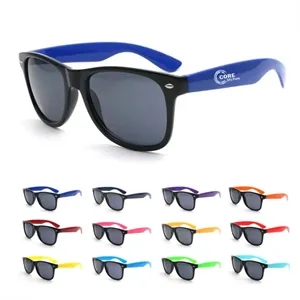 Custom Assorted Color Plastic Sunglasses For Adults