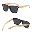 Polarized Bamboo Arms Sunglasses Classic Driving Glasses | https://www.bestnamebadges.com