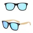 Polarized Bamboo Arms Sunglasses Classic Driving Glasses | https://www.bestnamebadges.com