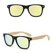 Polarized Bamboo Arms Sunglasses Classic Driving Glasses | https://www.bestnamebadges.com