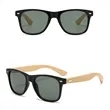 Polarized Bamboo Arms Sunglasses Classic Driving Glasses | https://www.bestnamebadges.com