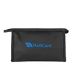 Chic Large Soft PU Cosmetic Pouch | https://www.bestnamebadges.com