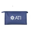 Chic Large Soft PU Cosmetic Pouch | https://www.bestnamebadges.com