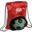 Striker Drawstring Backpack | https://www.bestnamebadges.com