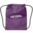 Small Non-Woven Drawstring Backpack | https://www.bestnamebadges.com