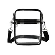 Durable PVC Clear Crossbody Purse Waterproof Stadium Bag | https://www.bestnamebadges.com