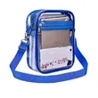 Durable PVC Clear Crossbody Purse Waterproof Stadium Bag | https://www.bestnamebadges.com