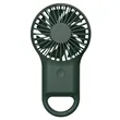Carabiner Clip Mini Handheld Pocket Fan USB Charging | https://www.bestnamebadges.com