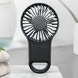 Carabiner Clip Mini Handheld Pocket Fan USB Charging | https://www.bestnamebadges.com