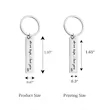 Custom Stainless Steel Keychain | https://www.bestnamebadges.com