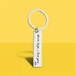 Custom Stainless Steel Keychain | https://www.bestnamebadges.com