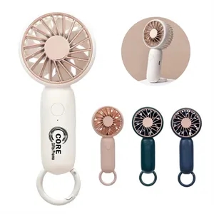 Mini Handheld Personal Small Desk Fan USB Rechargeable