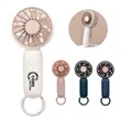 Mini Handheld Personal Small Desk Fan USB Rechargeable | https://www.bestnamebadges.com