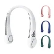 Rechargeable Bladeless Wearable Neck Fan Soft | https://www.bestnamebadges.com