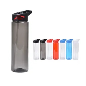 Outdoors Durable Lightweight Sports Plastic Water Bottle  | https://www.bestnamebadges.com