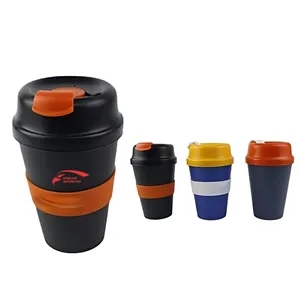 Portable Durable Double Wall Leakproof Coffee Cup | https://www.bestnamebadges.com