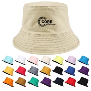 Reversible Bucket Hat for Women Men Foldable Fishing Cap