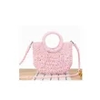 Womens Straw Beach Bag Woven Crossbody Shoulder  | https://www.bestnamebadges.com