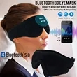 3D Wireless Bluetooth Music Call Sleep Eye Mask | https://www.bestnamebadges.com