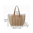 Straw Beach Tote Bag with Tassel Hat Clip | https://www.bestnamebadges.com
