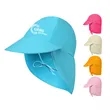 Baby Adjustable Toddler Sun Protection Play Hat | https://www.bestnamebadges.com