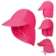 Baby Adjustable Toddler Sun Protection Play Hat | https://www.bestnamebadges.com