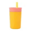 Kids Insulation Stainless Steel Tumbler with Flexible Straw | https://www.bestnamebadges.com