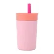 Kids Insulation Stainless Steel Tumbler with Flexible Straw | https://www.bestnamebadges.com