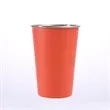 16 oz Stainless Steel Pint Cups Stackable Mugs | https://www.bestnamebadges.com