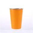 16 oz Stainless Steel Pint Cups Stackable Mugs | https://www.bestnamebadges.com