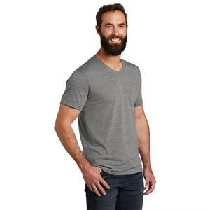 AllMade Unisex Tri-Blend V-Neck Tee | https://www.bestnamebadges.com