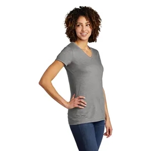 AllMade Women's Tri-Blend V-Neck Tee | https://www.bestnamebadges.com