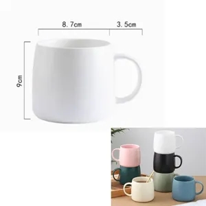 16 oz Glossy Ceramic Coffee Mugs