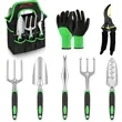 Eight Piece Garden Tool Set | https://www.bestnamebadges.com