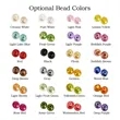 Custom Sandblast Wine Charms 1" | https://www.bestnamebadges.com