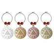 Custom Sandblast Wine Charms 0.75" | https://www.bestnamebadges.com