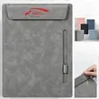A4 Folder Leather Conference Pad Business Hotel Coaster | https://www.bestnamebadges.com
