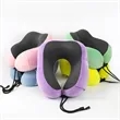 U-Shaped Pillow Memory Foam Airplane Nap Neck Protection | https://www.bestnamebadges.com