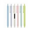 Wheat straw click ballpoint pen | https://www.bestnamebadges.com