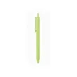 Wheat straw click ballpoint pen | https://www.bestnamebadges.com