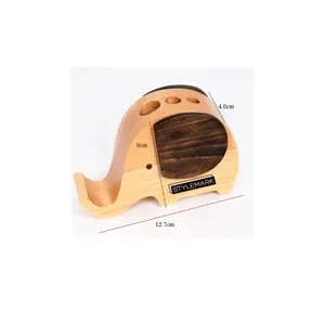 Elephant Pen Pencil Holder with Phone Stand