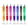Click Action Plastic Satin Pen | https://www.bestnamebadges.com