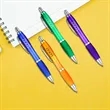 Click Action Plastic Satin Pen | https://www.bestnamebadges.com