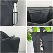 Nylon Shopping Tote with Zip Closure | https://www.bestnamebadges.com