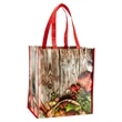 Laminated Grocery Tote | https://www.bestnamebadges.com